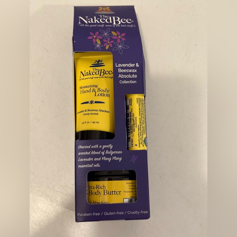 The Naked Bee Collection - Lavender & Beeswax Collection